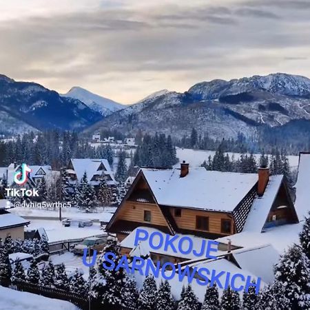 Pokoje U Sarnowskich Kościelisko Esterno foto